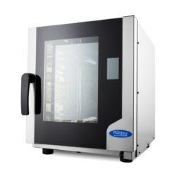 Cuptor combinat cu aburi - Se potrivește cu 5 tăvi GN 2/3 - Afișaj digital | Maxima 08560260
