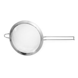 Sitǎ din oțel inoxidabil – Ø 230 mm | Hendi 638903 cu plasă fină și mâner lung pentru strecurare eficientă în bucătării profesionale și acasă.