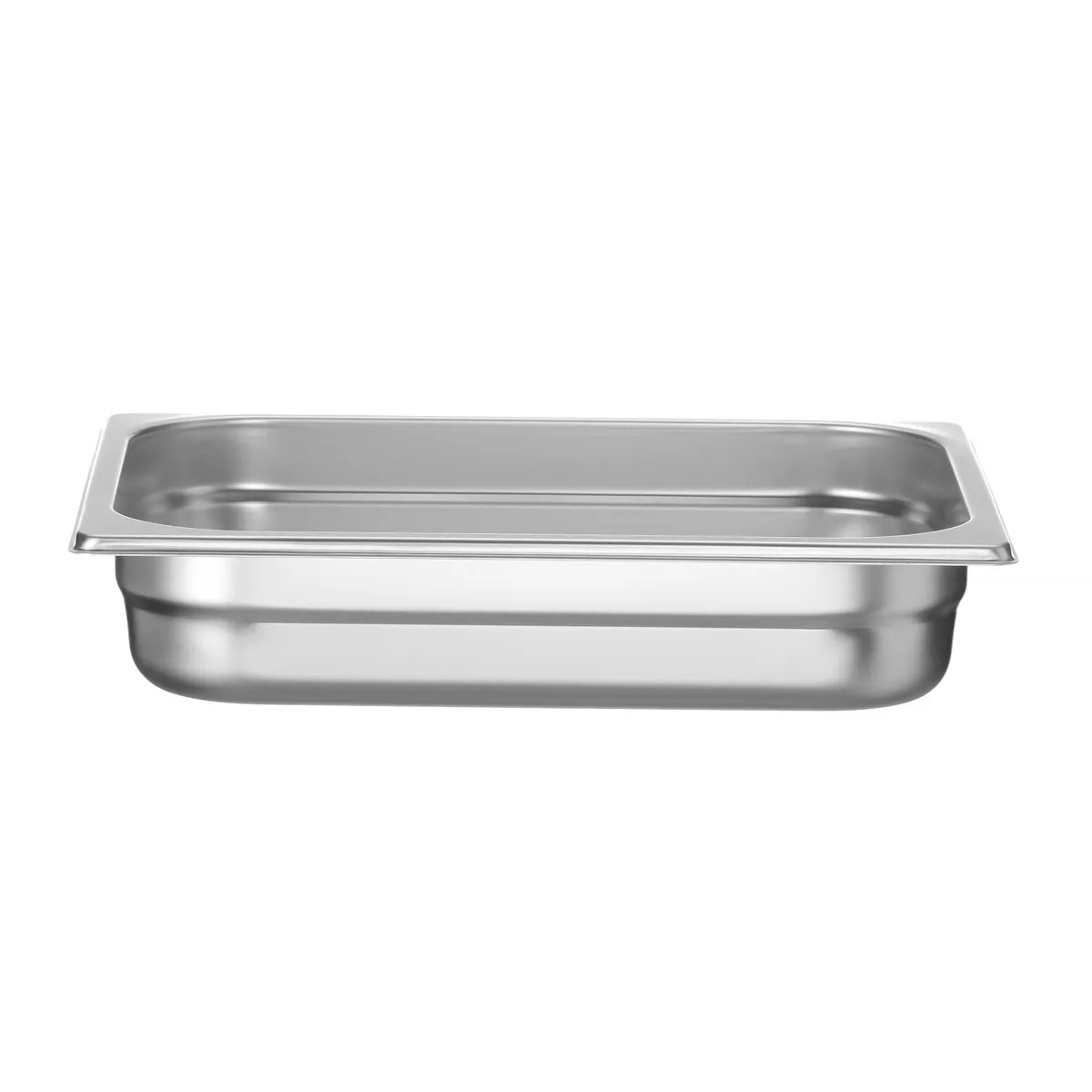Vas gastronomic GN 1/2 adânc, din oțel inoxidabil 18/8, stivuibil, 65mm adâncime.