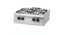 Aragaz de mare capacitate - 4 arzătoare - unitate dublă - adâncime 70 cm - 30 kW - gaz | Maxima 09396019