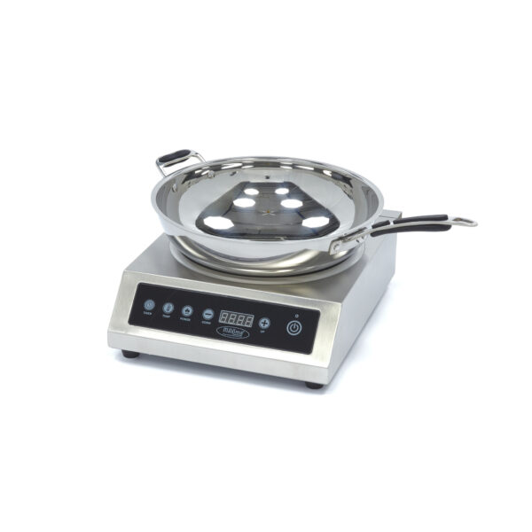 Aragaz Wok - Ø26cm - 3500W - Inducție | Maxima 09371050 - imagine 3