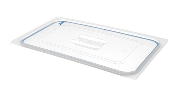 Capace Gastronorm etanse, HENDI, GN 1/1, Transparent, 530x325mm - imagine 2