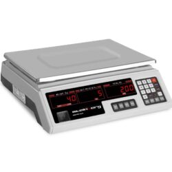 Cântar de control - LED - 40 kg / 2 g - alb | SBS-PW-402CR