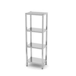 Raft depozitare Kitchen Line - 4 polițe - 1280x405 mm | Hendi 812501