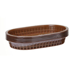 Coș pentru produse de panificație - 275x175x38 mm - set 6 buc | Hendi 426296