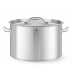 Közepes méretű fazék fedővel, Budget Line, 32L, ø400x(H)260mm | Hendi 832851