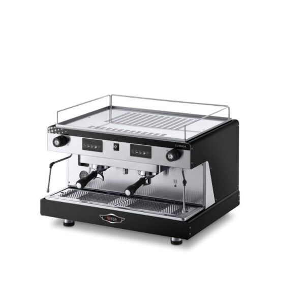 Kávéfőző, 2-csoportos, elektronikus, 10,5L, 400V/3700W, 740x555x(H)515mm | Wega 208946