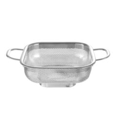 Colander patrat perforat, HENDI, 240x169x(H)65mm