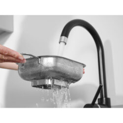 Colander patrat perforat, HENDI, 290x218x(H)80mm