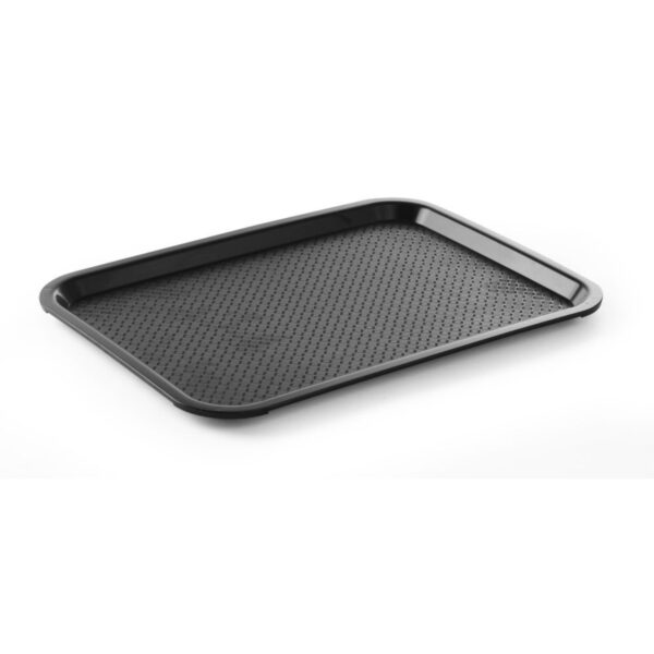Tavă medie fast food, HENDI, Negru, 305x415x(H)20mm