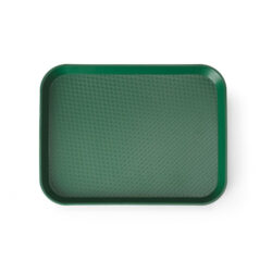 Tavă mică fast food, HENDI, Verde, 265x345x(H)20mm