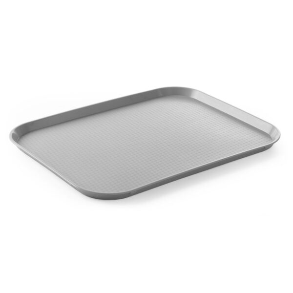 Tavă mare fast food, HENDI, Gri, 350x450x(H)20mm