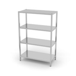 Raft de depozitare cu 4 polițe - pentru asamblare, Kitchen Line, 1000x500x(H)1800mm | Hendi 812532