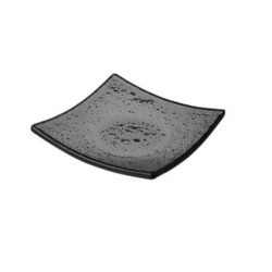 Bol din sticlă Vetro pentru finger food - 80x80 mm - negru | Fine Dine