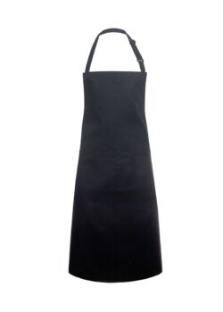 Șorț pentru ospătar Basic, negru 75 x 90 cm