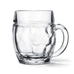 halbă - pahar de bere Tübinger cu gradație - 500 ml