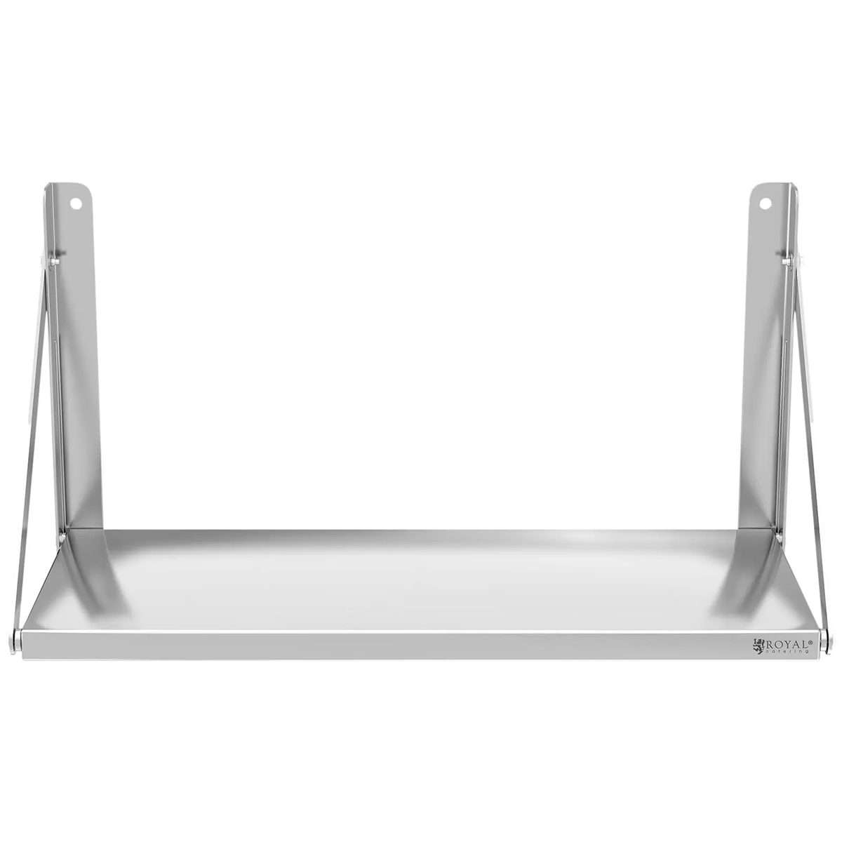 Poliță de perete - rabatabilă - 80 x 30 cm - 40 kg | RC-BFWH8030