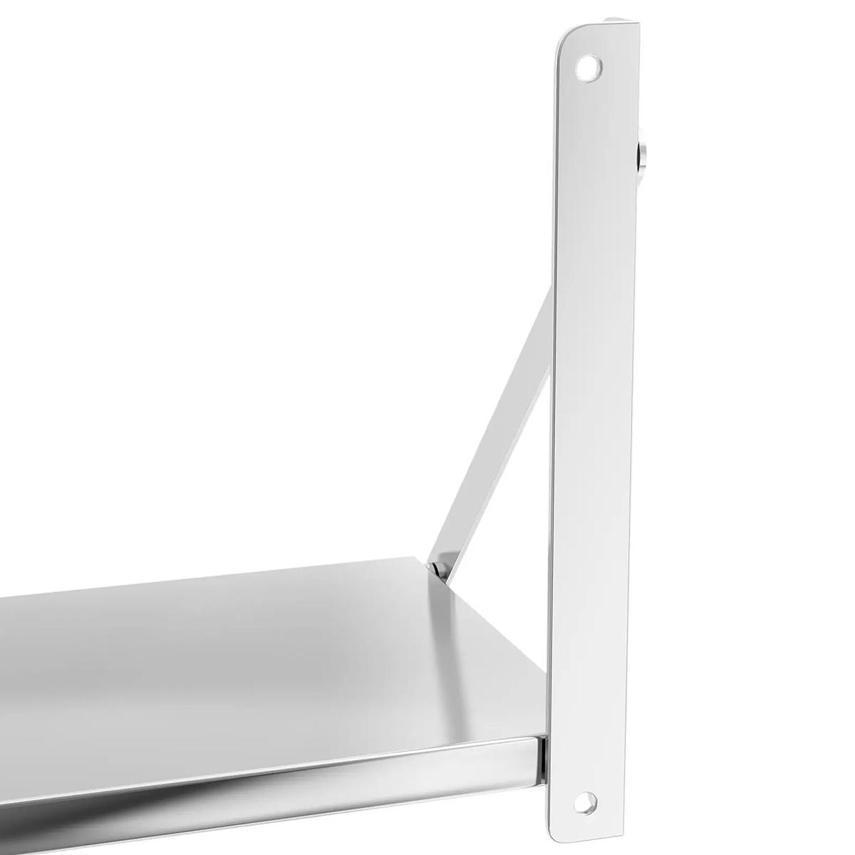 Poliță de perete - rabatabilă - 80 x 30 cm - 40 kg | RC-BFWH8030
