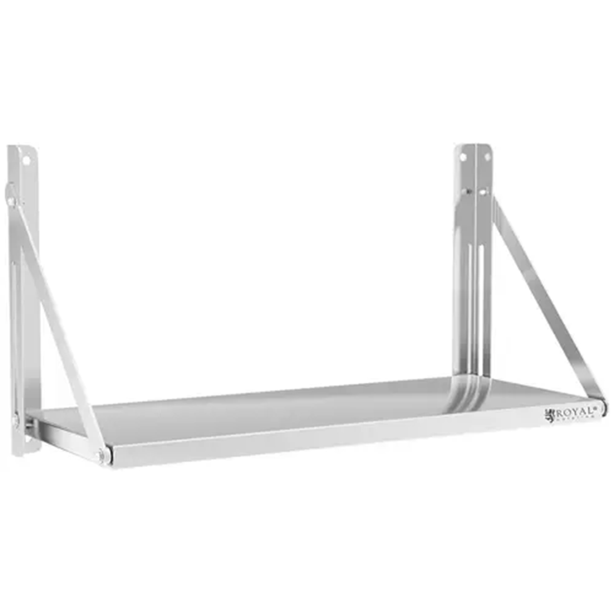 Poliță de perete - rabatabilă - 80 x 30 cm - 40 kg | RC-BFWH8030