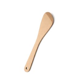 Paletă din lemn de fag, 30 cm, cu formă teșită. Rezistentă, potrivită pentru utilizare zilnică și delicată cu vasele de bucătărie.