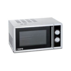Cuptor cu microunde cu grill Saro WD 900 U, capacitate 23 l. 5 trepte de putere, funcție de dezghețare și grill pentru prepararea rapidă a alimentelor în sectorul HoReCa.