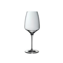 Pahar WMF Professional Divine pentru vin roșu 450 ml, din sticlă cu pereți subțiri. Design elegant, formă ce susține dezvoltarea aromelor – ideal pentru HoReCa și hoteluri.
