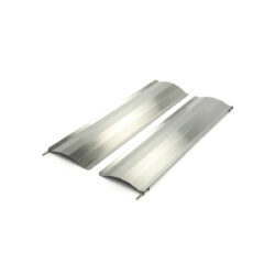 Set de capace laterale Maxima pentru 4 arzătoare Doner Kebab, din oțel inoxidabil. Accesoriu practic pentru grătarele kebab Maxima.