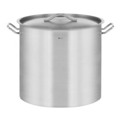 Oală din inox - 71 l - capac