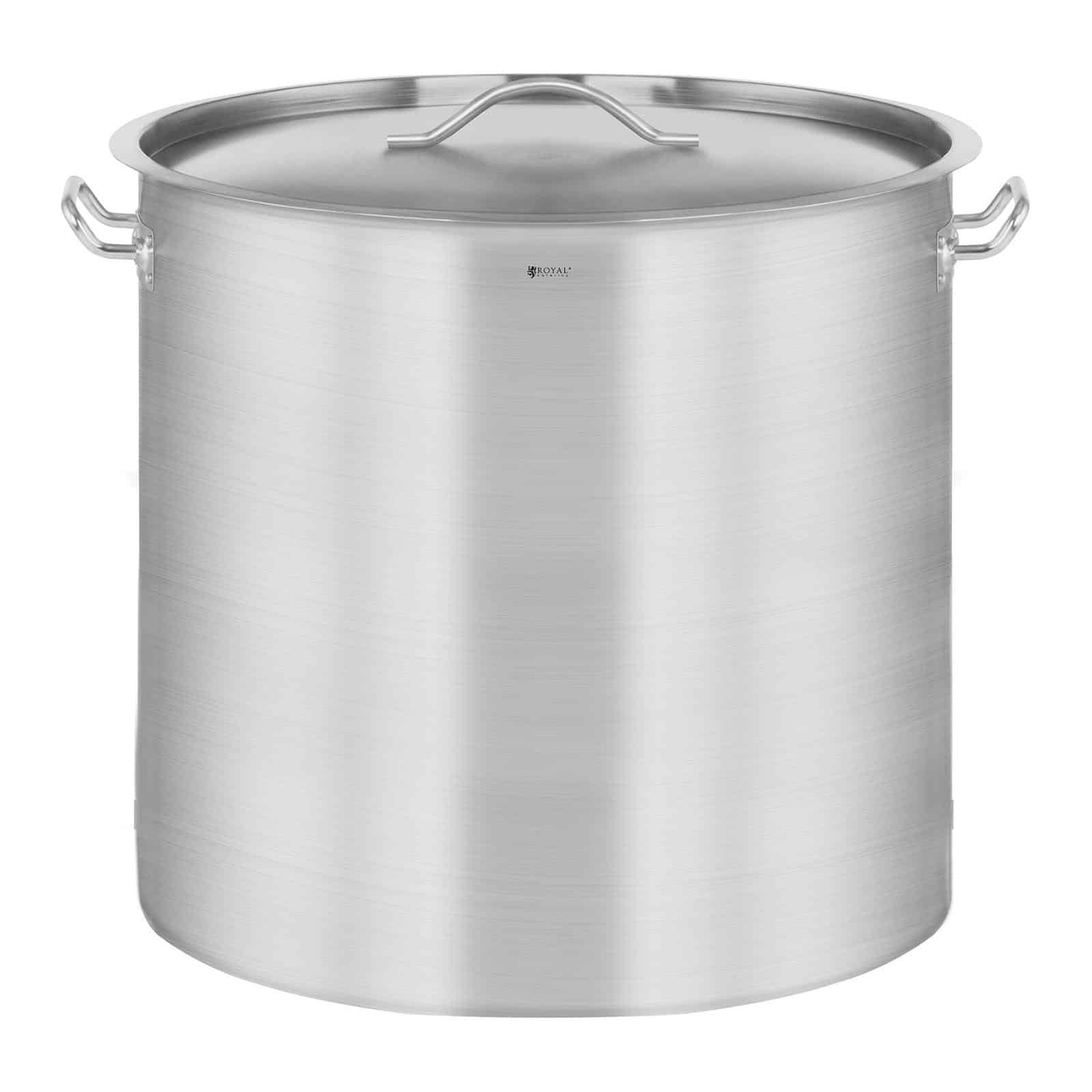 Oală din inox - 98 L - capac