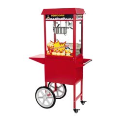 Mașină de popcorn cu cărucior - 1600 W | RCPC-16E