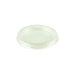 Capac transparent pentru cupă de sosuri Ø 66 mm din polipropilenă. Soluție practică pentru închiderea sigură la transportul sosurilor, dipurilor și dressingurilor.