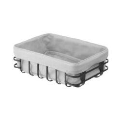 Coș pentru pâine cu inserție textilă - 250x180x85 mm | Hendi 427132
