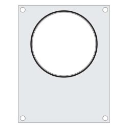 Matriță pentru aparat de termosudat Hendi - 1 recipient - Ø 165 mm | Hendi 805619