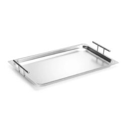 Tavă de servire - 530x325x70 mm - inox | Hendi 809181