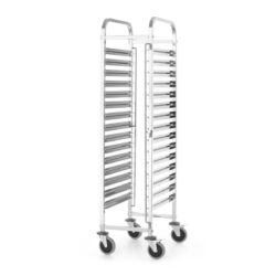 Carucior pentru tăvi gastro Kitchen Line - 15 x GN 1/1 | Hendi 813270