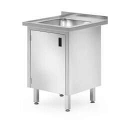 Dulap de bucătărie cu chiuvetă - 600x600x850 mm | Hendi 813522