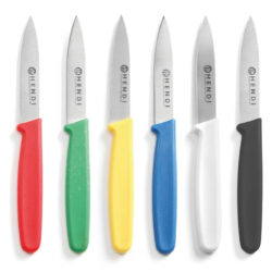 Cuțit pentru decojit - 175 mm - set 6 bucăți | Hendi 842003