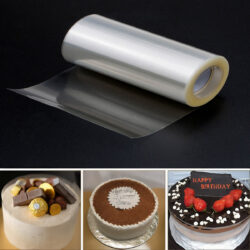 Folie acetat pentru tort 12 cm x 5 m | Gastrokitchen