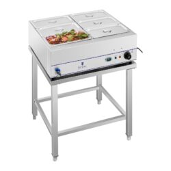 Bain Marie – 2000 W - 6 x 1/3 GN - cu suport | RCBM-6WS-2000