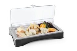 Vitrină frigorifică GN 1/1 - 555x357x175 mm | Hendi 424186