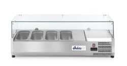 Vitrină frigorifică de masă 4x GN 1/3-150 mm | Arktic 232965