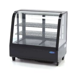 Vitrină frigorifică 100 L - neagră | Maxima 09400831