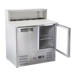 Masă frigorifică cu suprastructură - 247 L | Arktic 236208