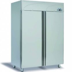 Frigider profesional inox cu două uși, ventilat - 1400 L | LS-140