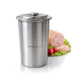 Aparat pentru șuncă cu termometru - inox | Gastrokitchen