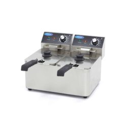 Friteuză electrică dublă 2x4 L | Maxima 09365212