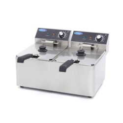 Friteuză electrică dublă 2x8 L | Maxima 09365225