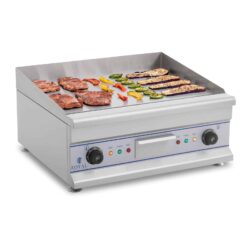 Plită electrică de grill - 60 cm - netedă - 2 x 3,2 kW | RCG 60
