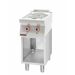 Elektricky sporak s 2 platnickami s otvorenou skrinou 700.KE 2.S.jpg