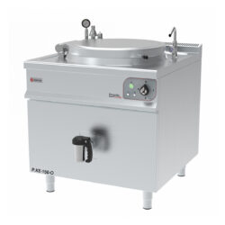 Cazan de gătit electric cu dublă manta rotundă